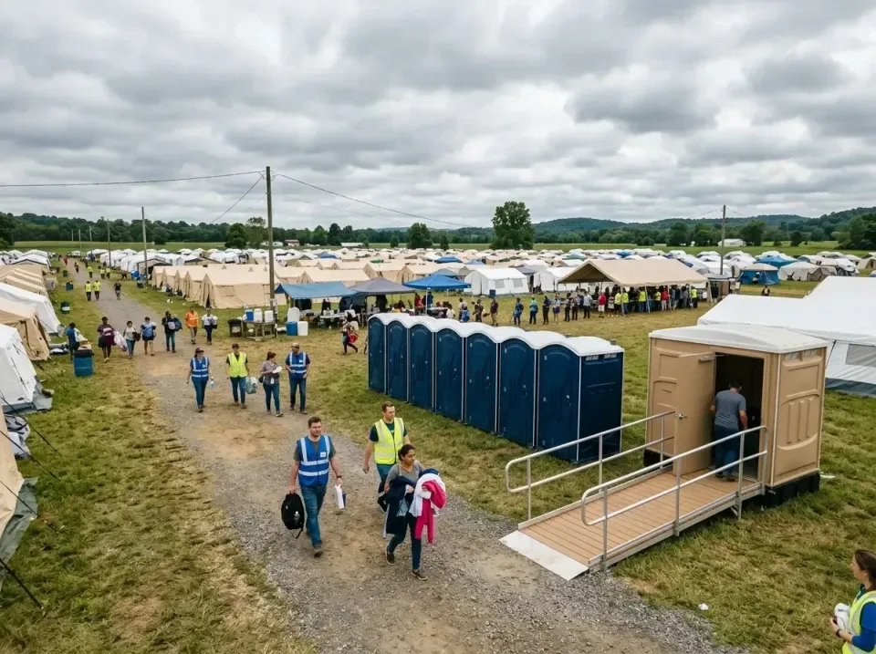 disaster-relief-camp-restrooms-010 — frequently asked questions, Dumpster & Portable Bathrooms Rental in La Grange, KY